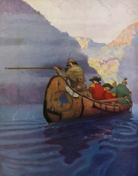 Illustration für Der letzte Mohikaner